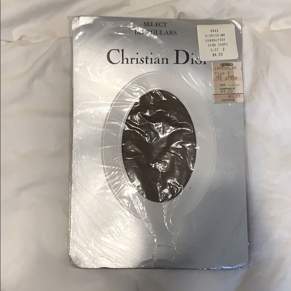 NWT. Authentic Vintage Christian Dior Pantyhose